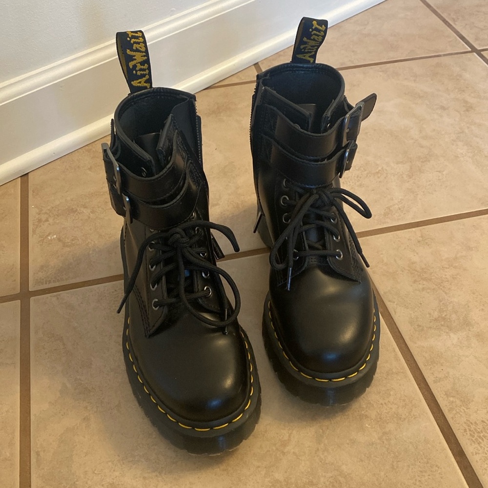 Dr. Martens Women’s 1460 8-Eye Bex Buckle Boot